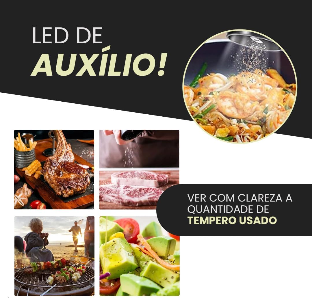Moedor Eletrico de Temperos