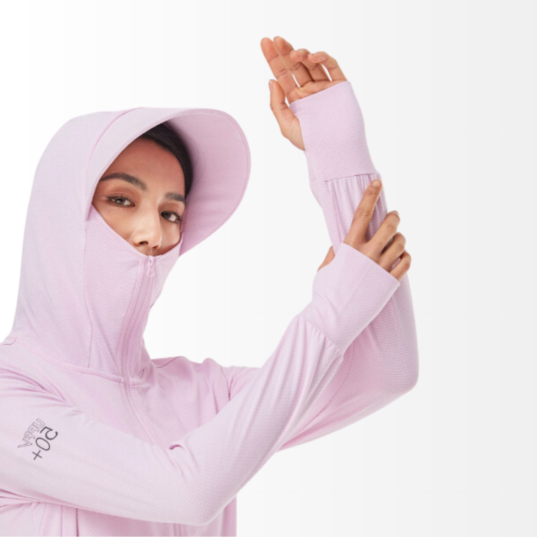 Jaqueta Ultra Ice - Unissex UV50+ Refrescante protegendo dos raios solares