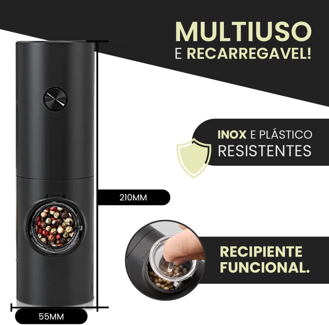 Moedor Eletrico de Temperos