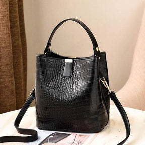 Bolsa De Couro Feminina - Crocodilo Style