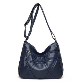Bolsa de Couro Transversal - Letícia