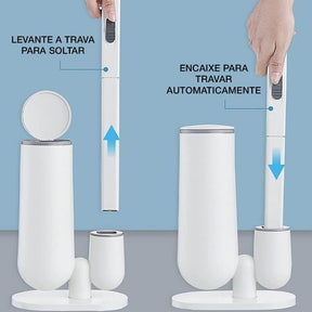 Escova Sanitária Descartável Power Plus - Bônus 10 Refis