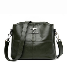 Bolsa de Couro de Alça Transversal -  Bali