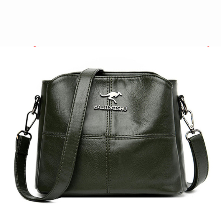 Bolsa de Couro de Alça Transversal -  Bali