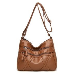 Bolsa de Couro Transversal - Letícia