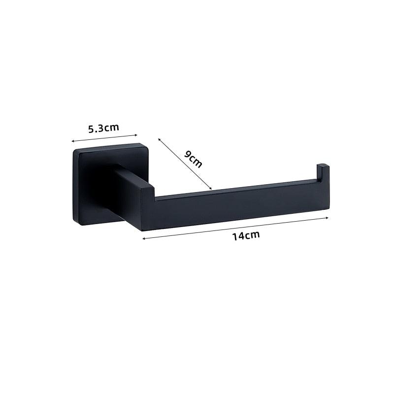 Kit Acessórios Para Banheiro Aço Inox 5 Peças