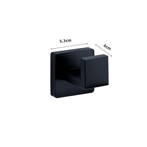 Kit Acessórios Para Banheiro Aço Inox 5 Peças