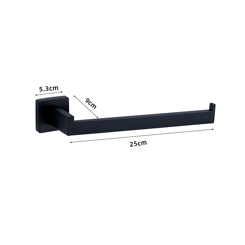 Kit Acessórios Para Banheiro Aço Inox 5 Peças