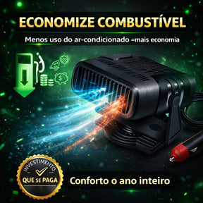 Refrigerador e Aquecedor Portátil de Carro 2 em 1 – Turbo Freeze