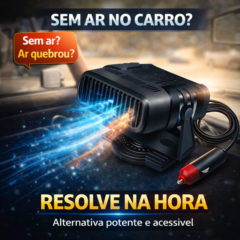 Refrigerador e Aquecedor Portátil de Carro 2 em 1 – Turbo Freeze